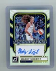 2026 Panini Donruss WNBA Maddy Siegrist Signature Series Holo Auto DALLAS WINGS