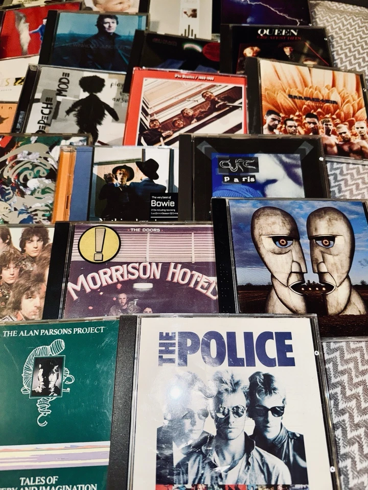 CD Sammlung-198x-Nachlass-Pink Floyd-D.Bowie-Cure-U2-Police-Queen-Sting-Beatles - Bild 3 von 4