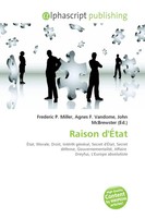 Frederic P. Miller (U. A.) | Raison D'ÉTat | Taschenbuch | FranzöSisch (2026)