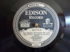 Edison 52175 Jack Stillman’s Orchestra, “N” You, Ah! Sweet Mystery Of Life, V+