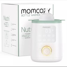 Momcozy Nutri Bottle Warmer, 9-in-1 Baby Bottle Warmer with Night Light, Accu