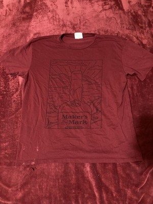 Makers Mark T-Shirt Red XL