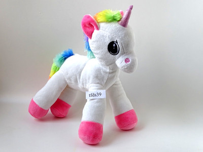 Nanu Nana Einhorn Unicorn bunte Mähne Stofftier Plüschtier Kuscheltier (T234)