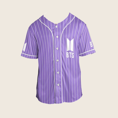 BTS Purple White Jersey Army Fanmade Shirt Kpop Arirang Concert