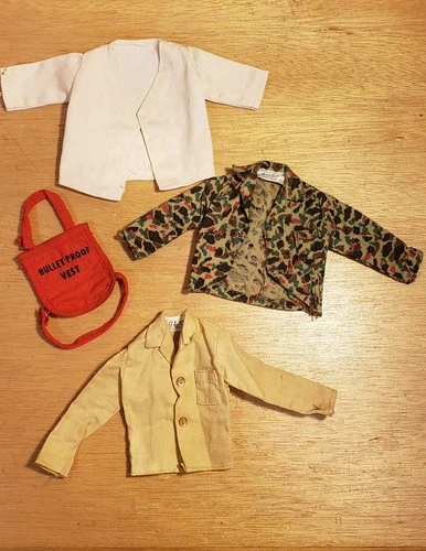Vintage 12" GI Joe SMALL Adventure Team Clothing LOT