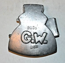 Vintage S & Co. Chocolate or Ice Cream Mold #243 George Washington's Axe