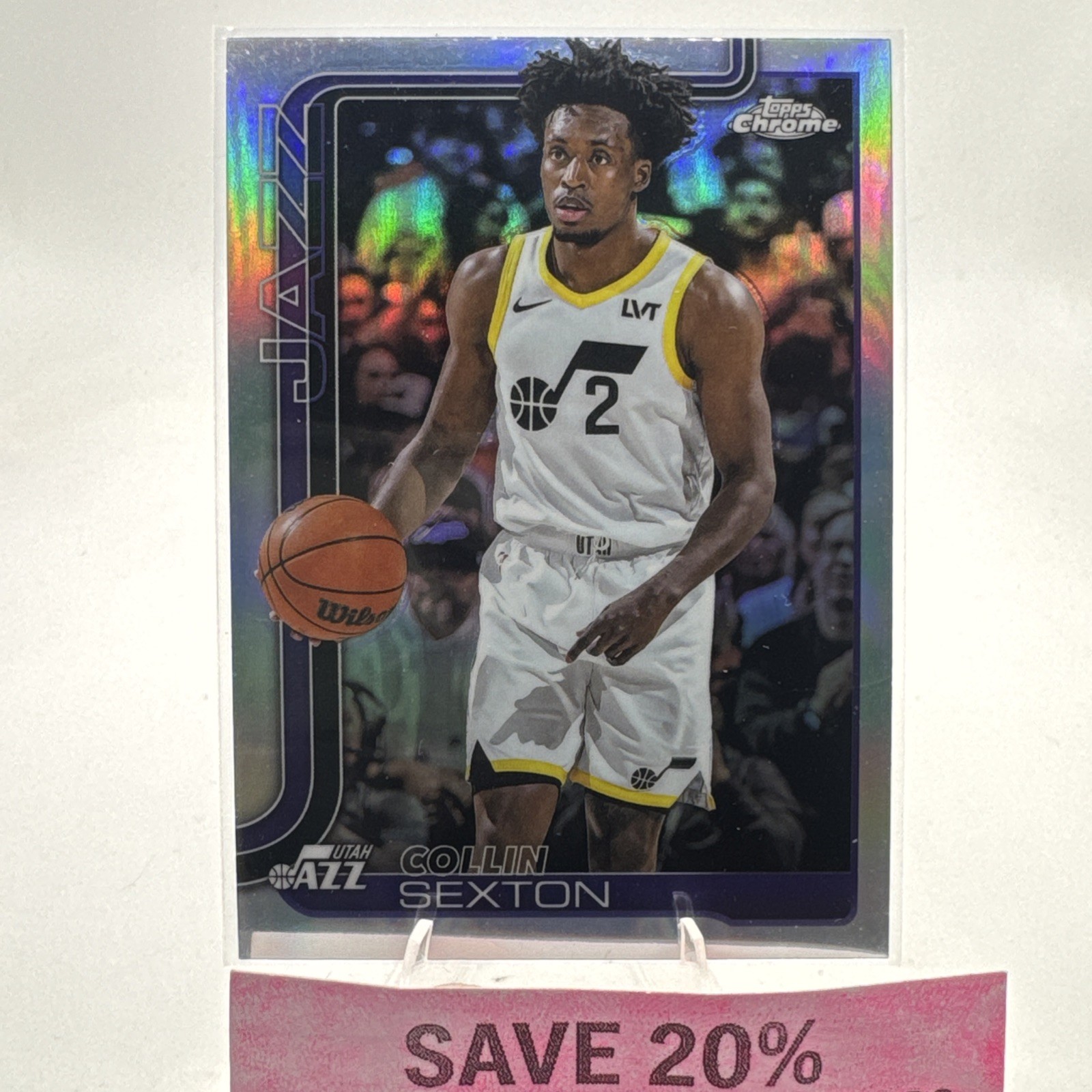 2025-26 Topps Chrome - Collin Sexton #210 Refractor B118