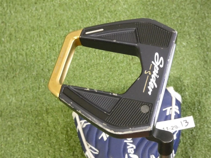 TaylorMade Womens Spider S Navy 33" Ladies Putter w TP Headcover Super Stroke - Image 2 of 4