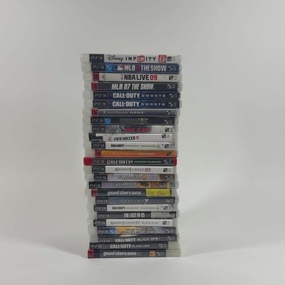 Lot of 25 Sony PlayStation 3 PS3 Games