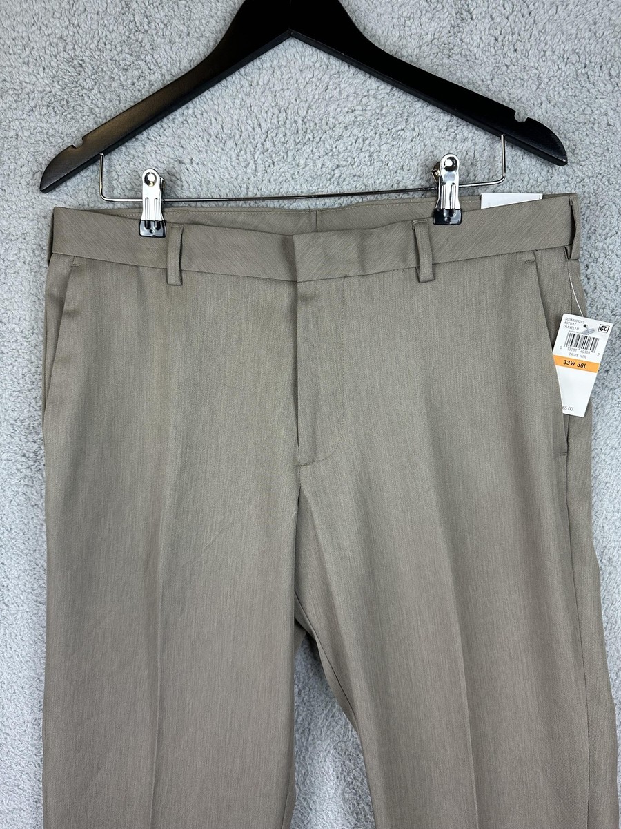 green emerald velvet dress Premium Soft Lux Flex Dress Pant Tigers Eye / 38 / 30