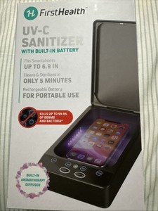 First health Uv-c Sanitizer With Built In Battery 