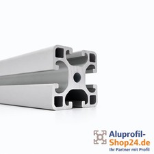 Aluprofil 40x40 Nut8 item kompatibel Nutprofil Montageprofil Aluminium