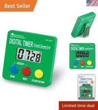 Portable Digital Timer for Classroom Use - Counts Up/Down with Magnetic Feature