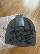 Arc'teryx Bird Head Toque Beanie Orca Gray Merino Wool Hat NWT Winter Sale