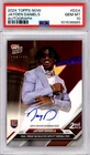 2024 Topps Now #D2A Jayden Daniels Rookie On-Card Auto /199 PSA 10 Commanders RC