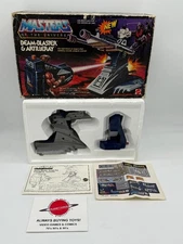 1986 Beam Blaster & Artilleray Complete w/ Box & Insert Vintage MOTU Unused