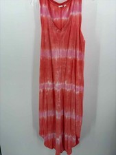 Pre-Owned Gap Pink Size Medium Maxi Sleeveless Dress