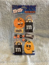 M&M's 3-D Sticker Collage Halloween Decor Pack #1