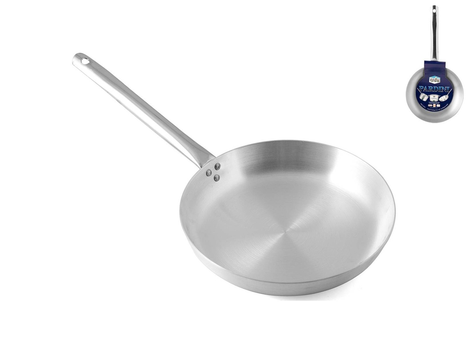 Pardini Aluminum Splayed Pan Hotel 22 Cm