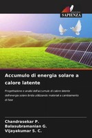 Accumulo Di Energia Solare A Calore Latente Chandrasekar P. (U. A.) Taschenbuch
