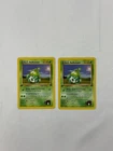 Set of 2 Pokémon TCG Erika's Bulbasaur Gym Challenge Card 1st Edition 39/132