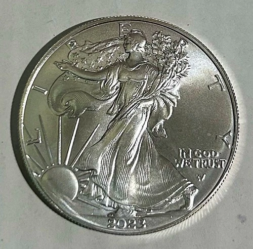 2023 - 1oz American Silver Eagle Coin - BU  .999 Fine Silver Coin