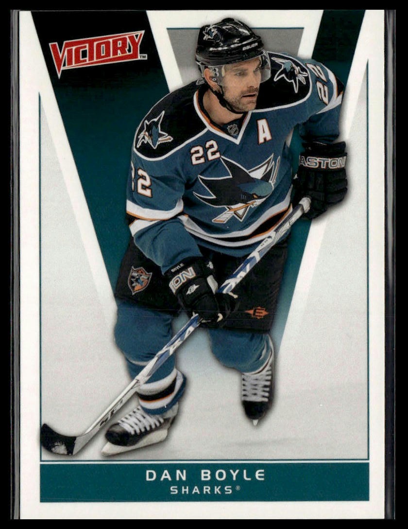 2010-11 Upper Deck Victory #159 Dan Boyle San Jose Sharks