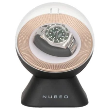 Mainspring x Nubeo Satellite Single Slot Watch Winder Black - Brand New