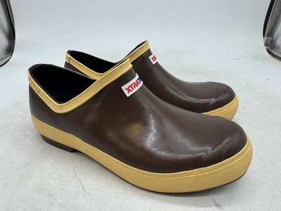 Xtratuf Legacy Clogs Women's Brown Comfort Slip On Round Toe Waterproof - 10