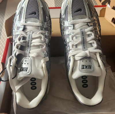 Nike P-6000 Metallic Silver Running Shoes CN0149-001 | eBay