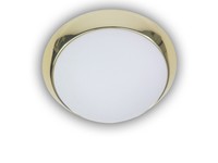 Led Deckenlampe Opalglas Matt Messing Flurlampe Dielenlampe Ø30Cm KüChenlicht