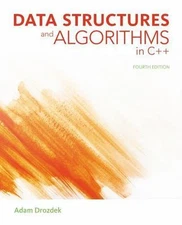 Data Structures and Algorithms in C++ Hardcover Adam Drozdek