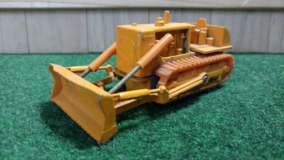 vintage metal toy bulldozer