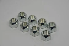 (Qty 10)  1/2"-20 Lug Nuts 60 Degree Cone GR5 Zinc Trailer RV Camper Wheel Lug 