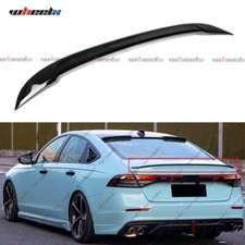 For 2023-2026 2025 Honda Accord Glossy Black Oe Factory Style Rear Trunk Spoiler