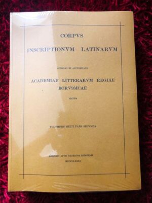 Corpus inscriptionum Latinarum. - Vol. VI Pars II - ISBN 9783110035247