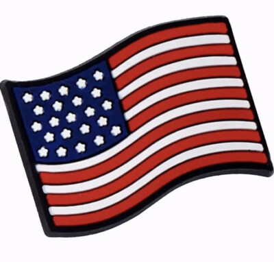 Jibbitz Krokodilschuh Charms UK amerikanische Flagge Amerika