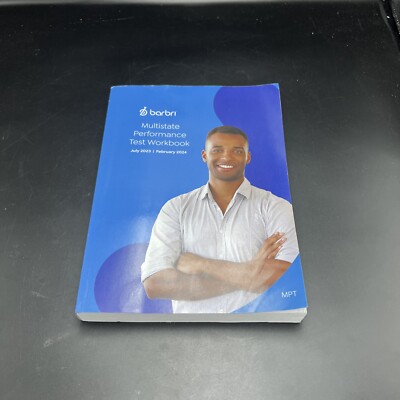 2023 ~ 2024 Barbri Multistate Performance Test Workbook MPT Bar Exam | eBay