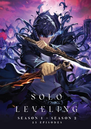 DVD SOLO LEVELING Season 1+2 Episode 1-25 END English Dubbed All Region FREESHIP