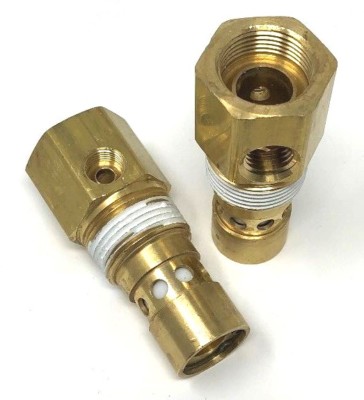 33NV44 MODEL 2475 CHECK VALVE 5/8'' INVERTED FLARE IN x 3/4'' MPT OUT