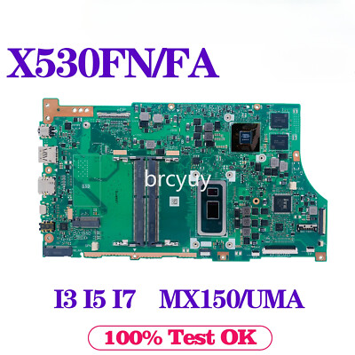 X530FN For ASUS X530FA X530F S530F S5300F Motherboard W/ CPU I3 I5 I7 MX150/UMA