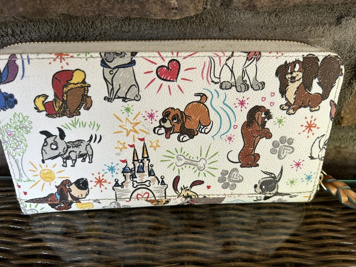 Disney dogs sketch wallet by dooney & bourke clearance
