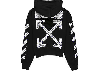 OFF-WHITE Airport Tape Hoodie (Black) | eBay OFF-WHITE Airport Tape Hoodie (Black) | eBay