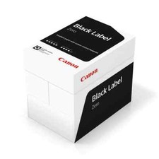 Canon Black Label A4 Copier Print Paper White 75 GSM Office Pack of 2500