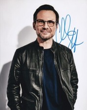 CHRISTIAN SLATER signed autograph 20x25cm MR ROBOT in person autograph COA