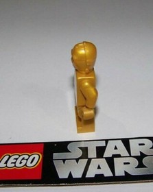 LEGO STAR WARS #8092 - C-3PO (PEARL) NO PRINT LEGS .. - PRESTINE 