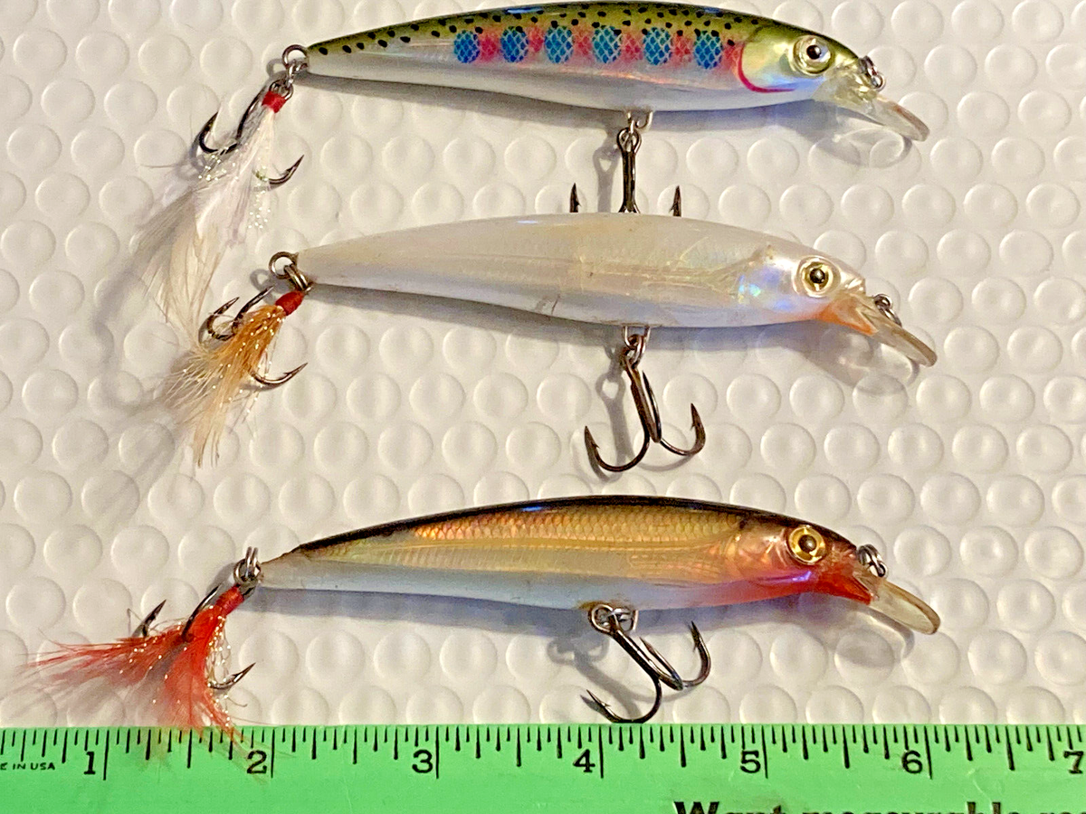 bulk pack rapala fishing lures (3 Lure Lot) Rapala X-Rap Fishing Lures 4