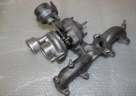 Turbolader Seat Alhambra Volkswagen VW Sharan Golf V 2.0 TDI BRT ohne DPF V57 