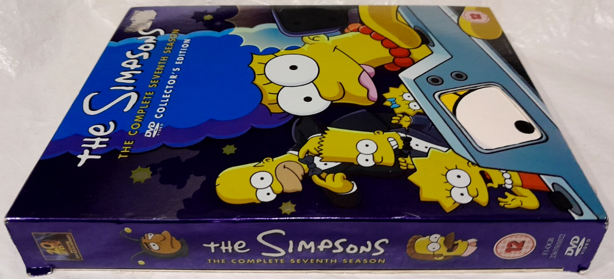 The Simpsons: The Complete Seventh Season (DVD-2006, 4-Disc) R2