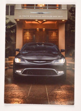 CHRYSLER 200 2015 dealer brochure catalog - French - Canada